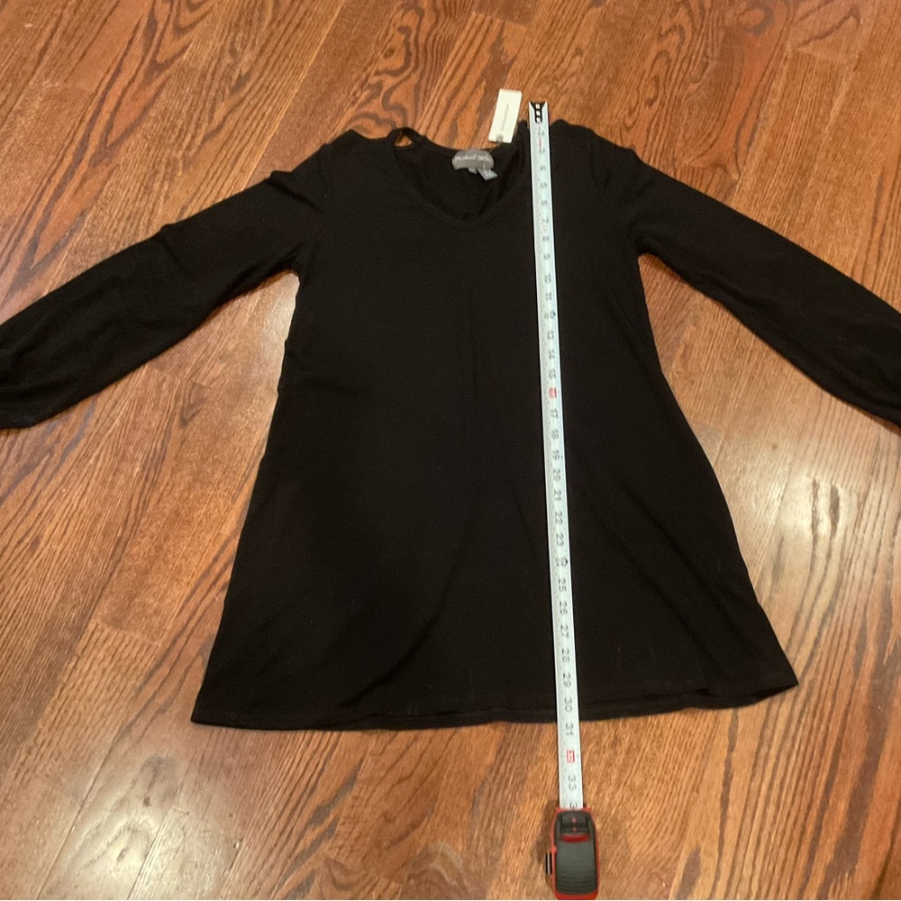 Anthropologie Michael Stars V-Neck Mini Dress Medium NWT Retail $138 - Picture 7 of 13
